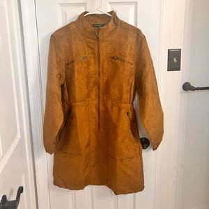 Banana Republic factory vegan suede mini dress new with tags size medium.